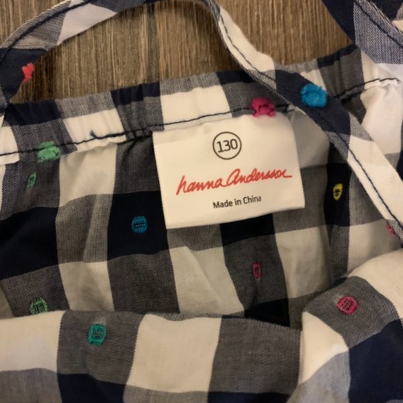 Hanna Andersson Dress Size 8 - Picture 3 of 5